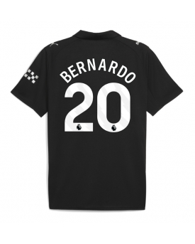 Manchester City Bernardo Silva #20 Maglia Gara Trasferta Repliche 2025-26 Maniche Corte